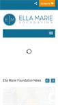 Mobile Screenshot of ellamariefoundation.org
